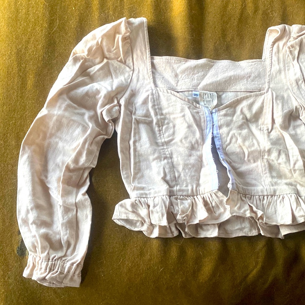 Lykke wullf linen CASSIDY top